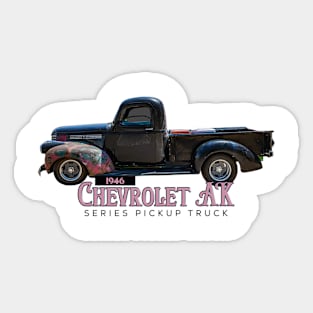 1946 Chevrolet AK Series Pickup Truck Sticker